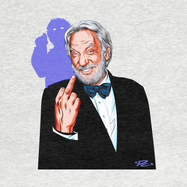 Donald Sutherland - An illustration by Paul Cemmick by PLAYDIGITAL2020